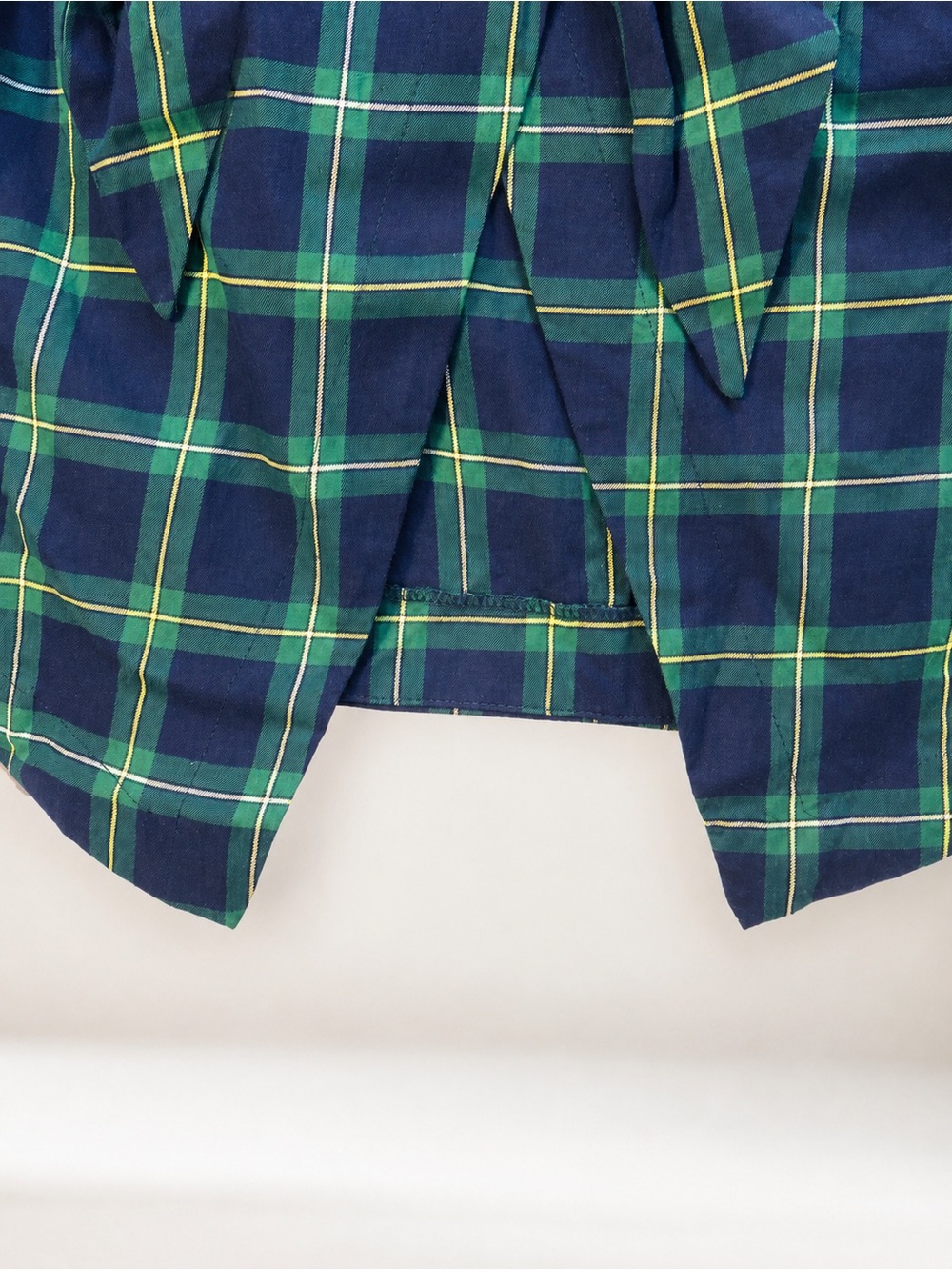 J.O.A. Los Angeles High Waist Plaid Tartan Midi Wrap Tie Pencil Skirt - XS / S - Picture 6 of 16